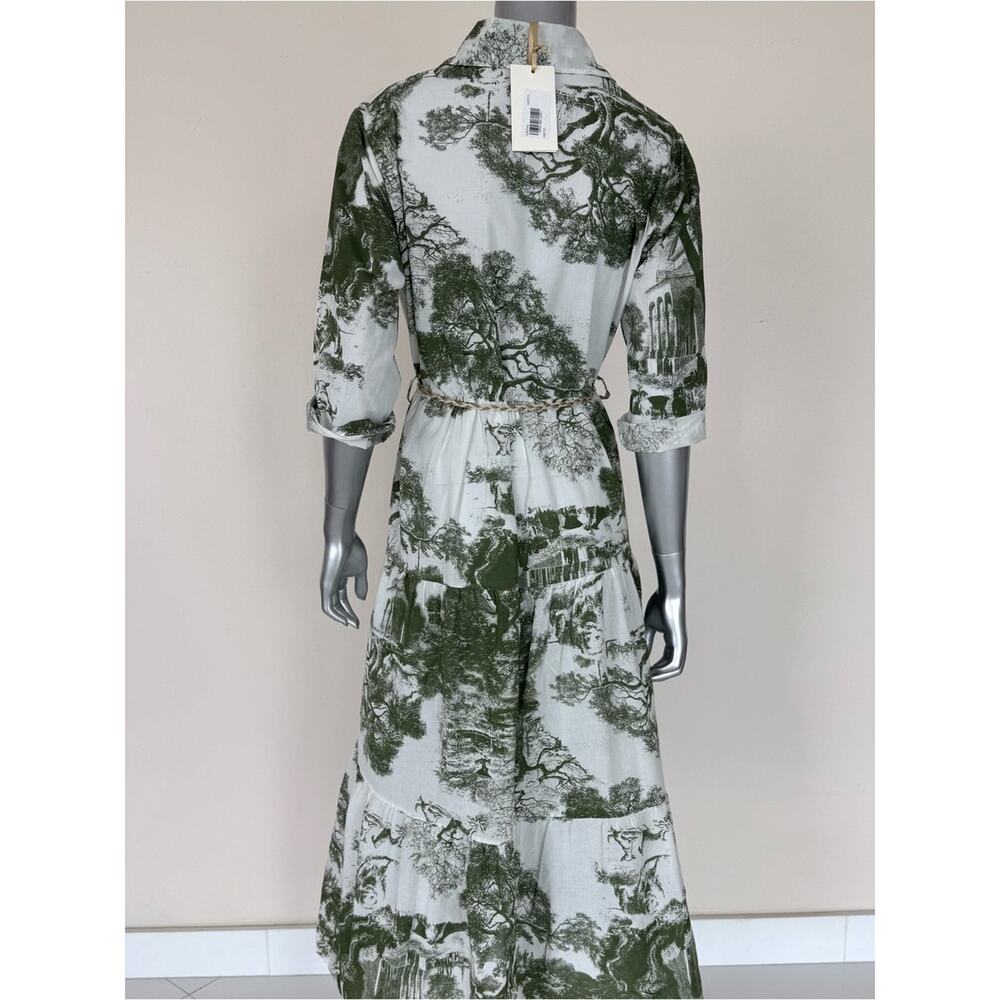 NWT!!! Italian Brand Firstage Firenze long cotton dress One Size 160$ - Picture 4 of 12